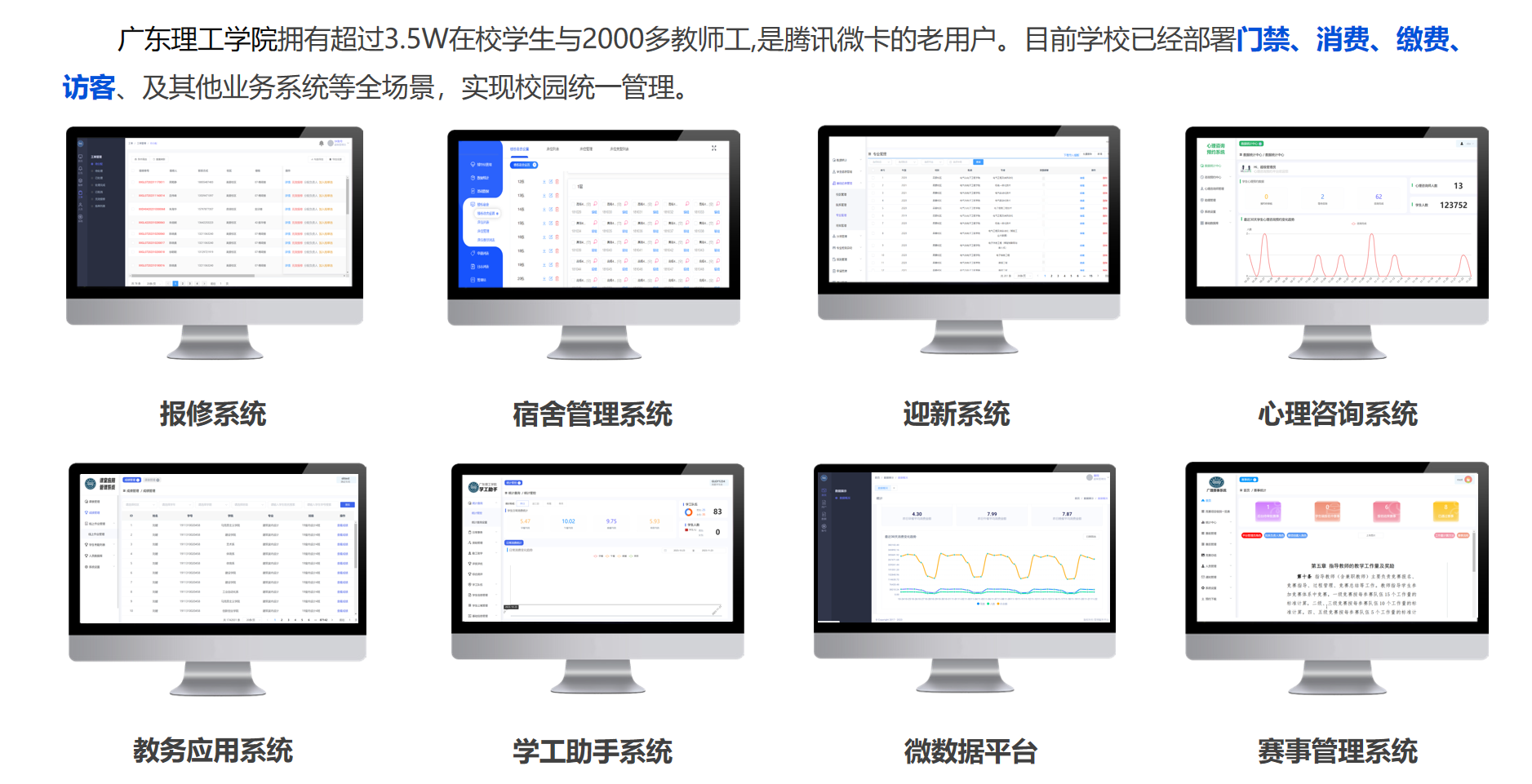 广东理工学院成功案例展示
